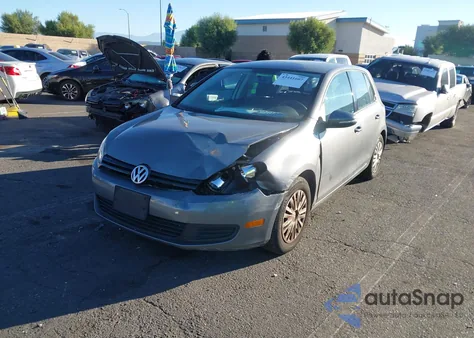 2014 Volkswagen Golf 2.5L from USA, damaged, VIN WVWDB7AJ5EW003086